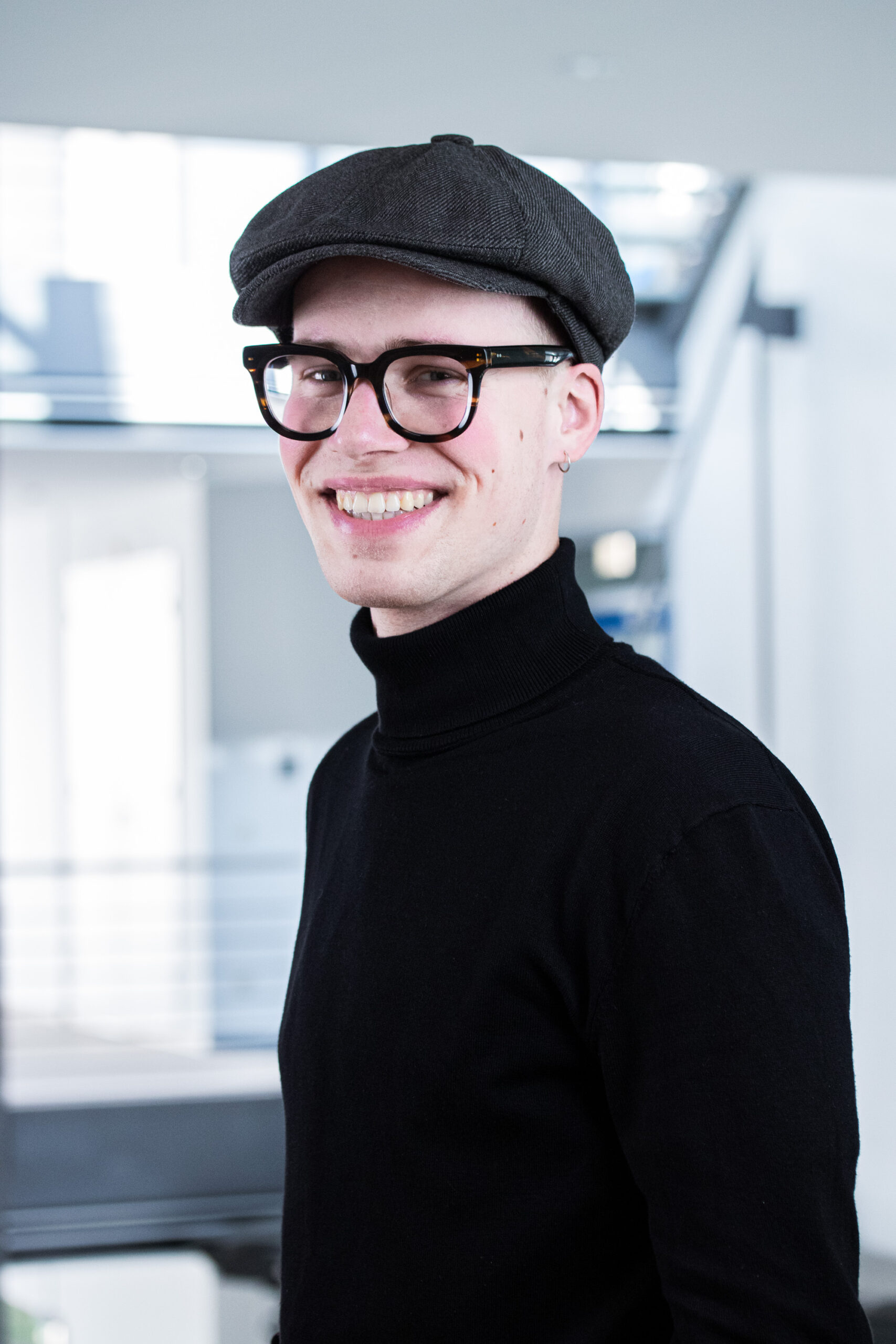 portrait of Lennert Lifka, Marketing Assistant at Brandenburg Labs