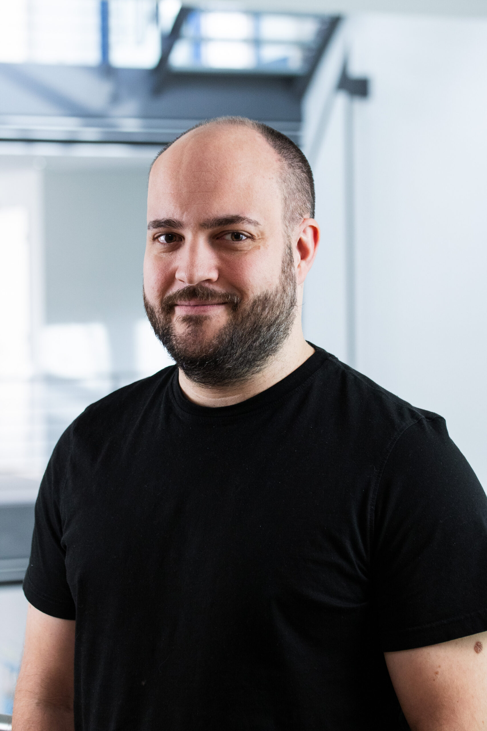 portrait of Michael Blau, Software Engineer at Brandenburg Labs