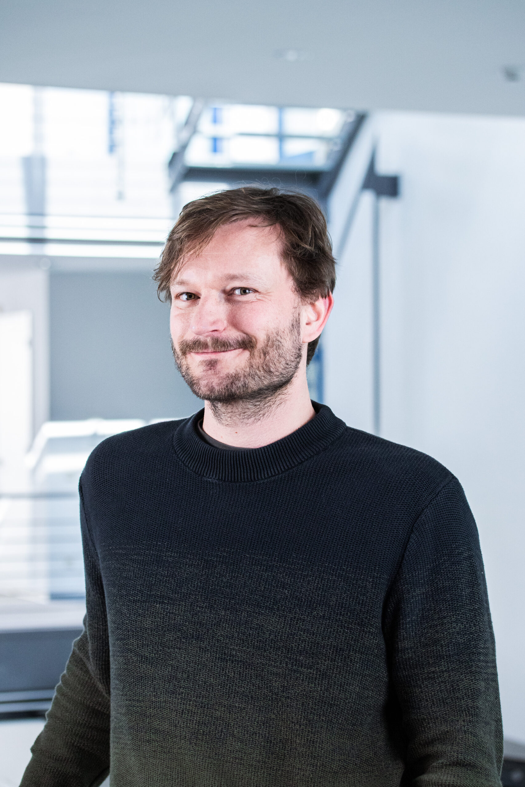 portrait of Thomas Thron, Research Engineer at Brandenburg Labs
